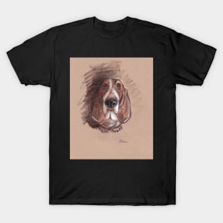 Lovable Basset Hound Looking For A Forever Home T-Shirt